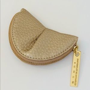 Anthropologie fortune cookie change purse. New!!